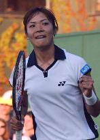 (2)Obata advances to 2nd round in women's single in Wimbledon